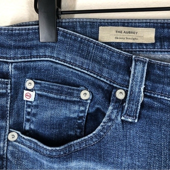 AG Adriano Goldschmied The Aubrey Skinny Straight Jeans Size 29 - Picture 3 of 8